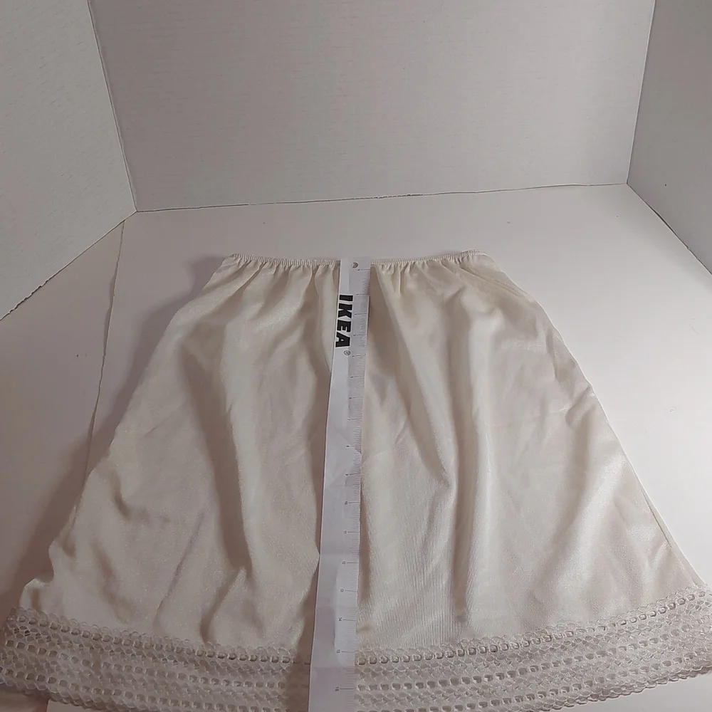 Girls Half Slip White Size 7/8 - Picture 6 of 6